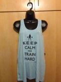 Regatinha Keep Calm and Train Hard