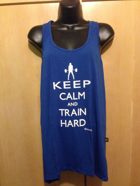 Regatinha Keep Calm and Train Hard