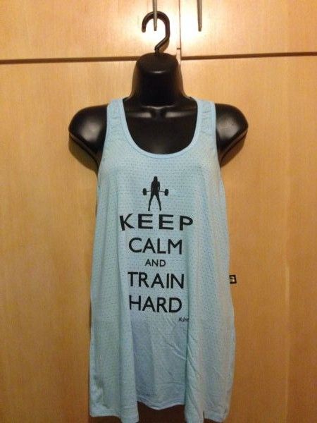 Regatinha Keep Calm and Train Hard